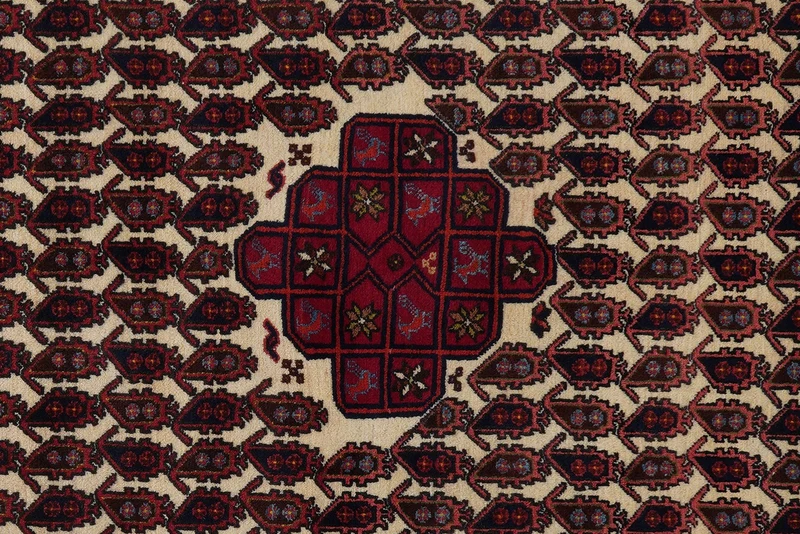 Afshar · Handgeknüpft – Beige, 163x104 cm