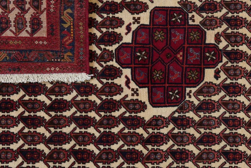 Afshar · Handgeknüpft – Beige, 163x104 cm