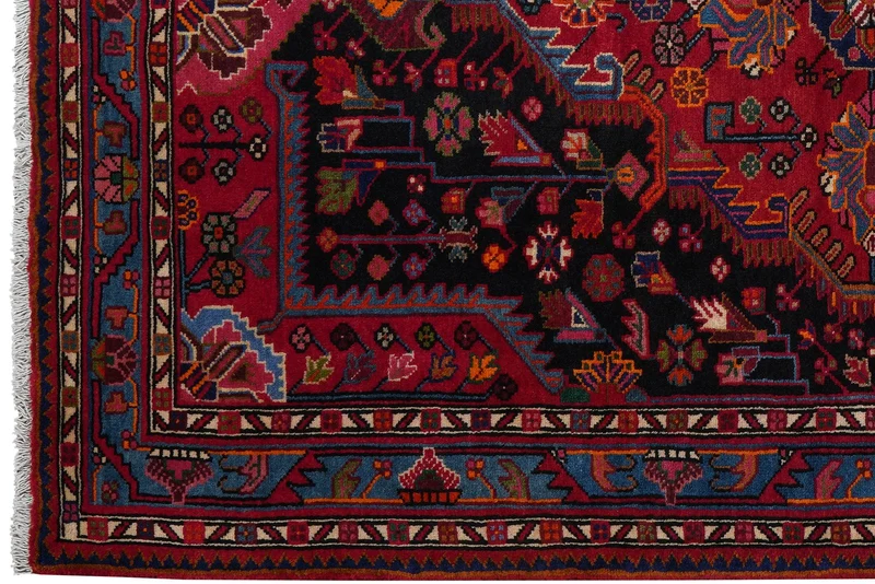 Toysarghan · Handgeknüpft – Blau, 200x143 cm