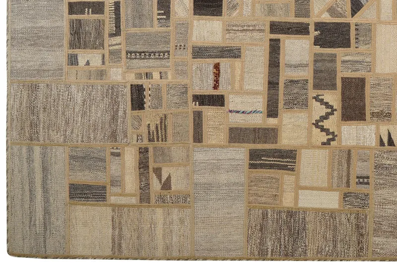 Kelim Tekkeh · Handgewebt – Beige, 235x171 cm