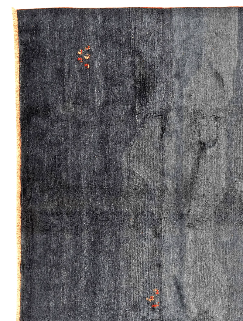 Gabbeh · Handgeknüpft – Blau, 380x300 cm