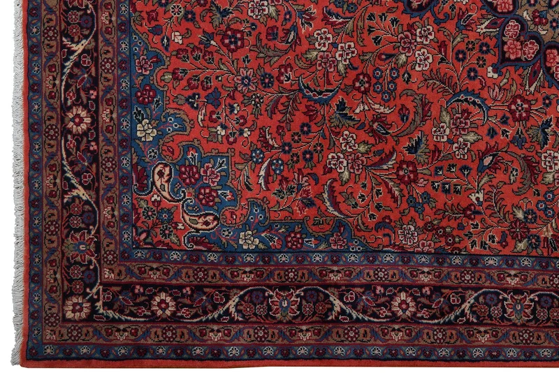 Mehreban · Handgeknüpft – Rot, 300x206 cm