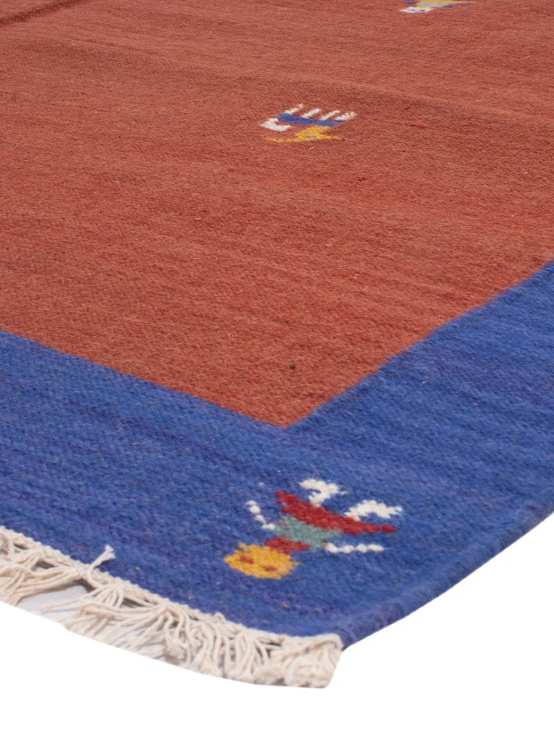 Kelim Modern Teppich 170x240cm - rost