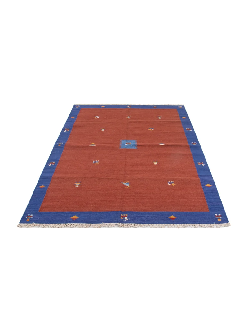 Kelim Modern Teppich 170x240cm - rost