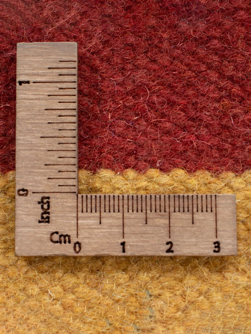 Kelim Modern Teppich 170x240cm - senfgelb