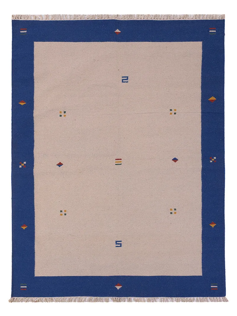 Kelim Modern Teppich 170x240cm - beige