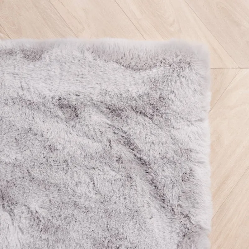 Hochflor Läufer - Comfy Supreme Grau