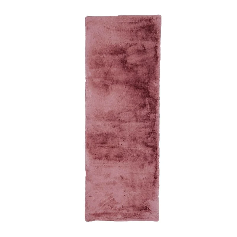 Hochflor Läufer - Comfy Supreme Dunkelrosa