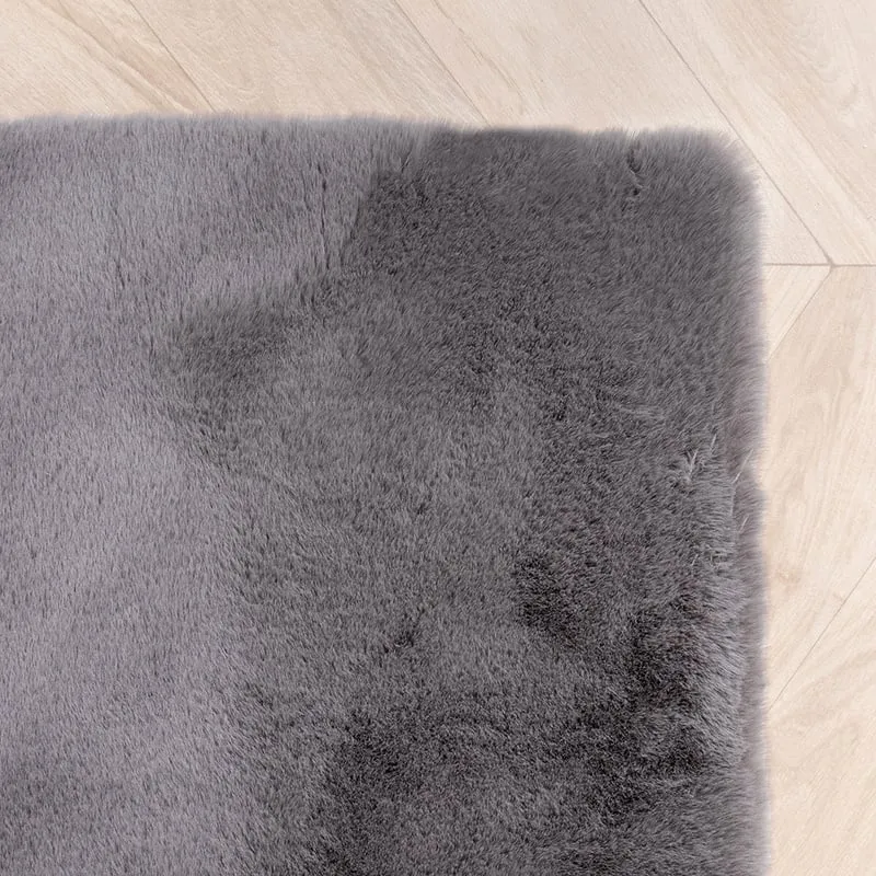 Hochflor Läufer - Comfy Supreme Anthrazit