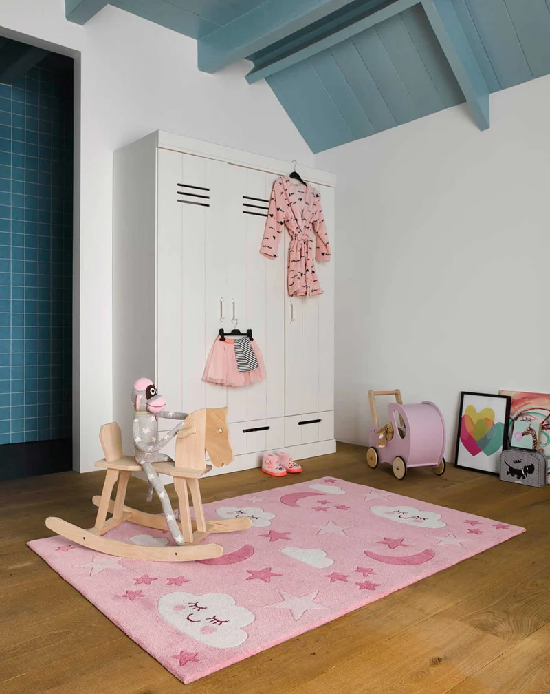 Kinderteppich Rosa "LaLeLu" Smart Kids