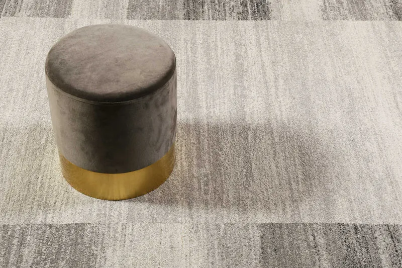 Teppich Grau Silber Kurzflor "Déjà-vu" WECONhome