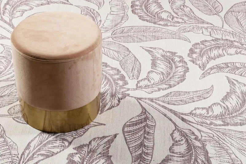 Teppich Beige Taupe "Mozambique Palm" Accessorize
