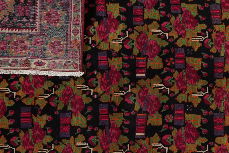 Afshar · Handgeknüpft – Blau, 235x179 cm