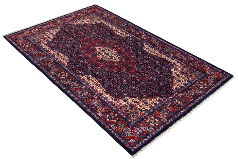 Sarough · Handgeknüpft – Blau, 153x106 cm