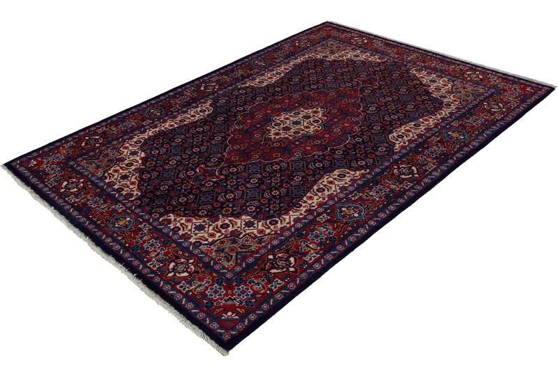 Sarough · Handgeknüpft – Blau, 153x106 cm