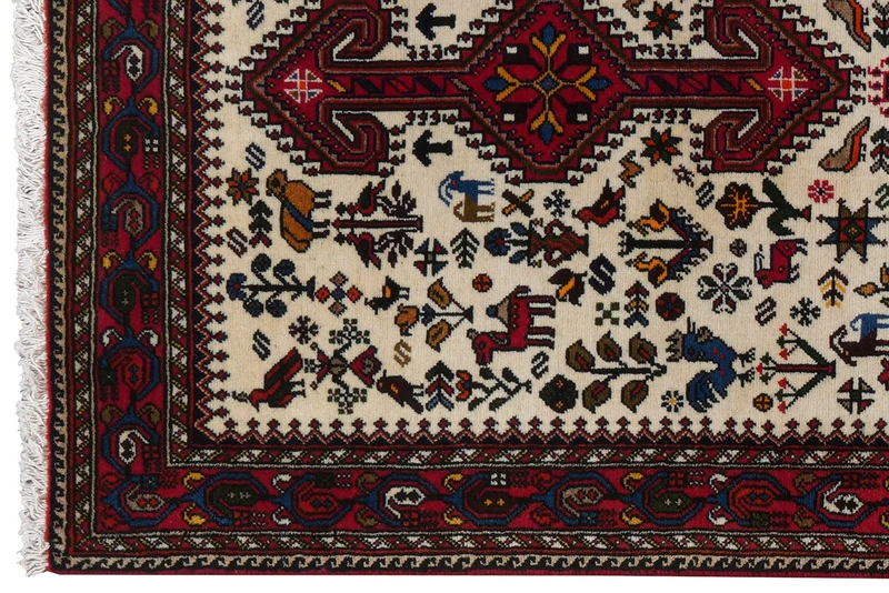 Nasrabad · Handgeknüpft – Beige, 190x81 cm