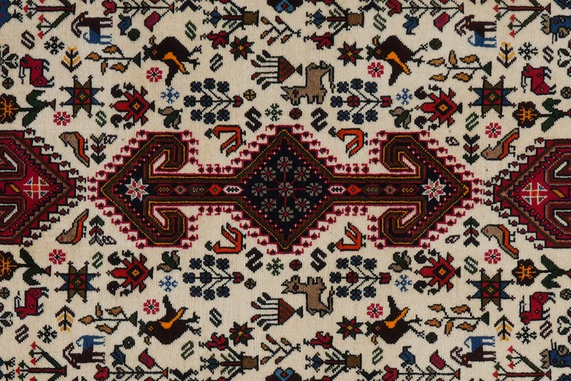 Nasrabad · Handgeknüpft – Beige, 190x81 cm