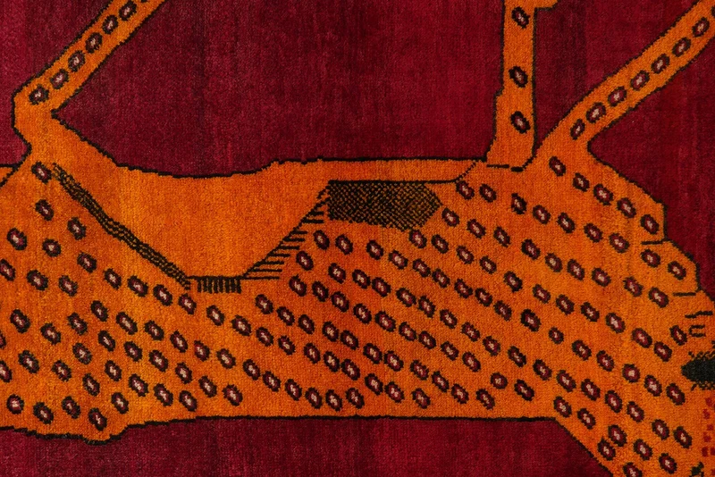 Gashgai · Handgeknüpft – Rot, 185x109 cm