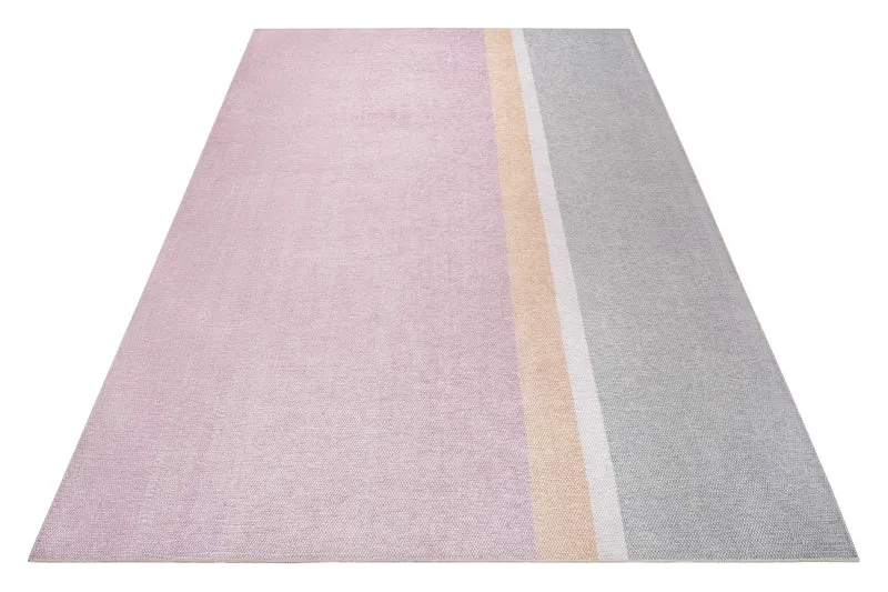 Esprit Teppich Rosa Grau "Salt River"