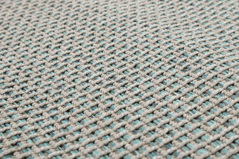 Esprit Teppich Türkis Beige In & Outdoor "Midland"