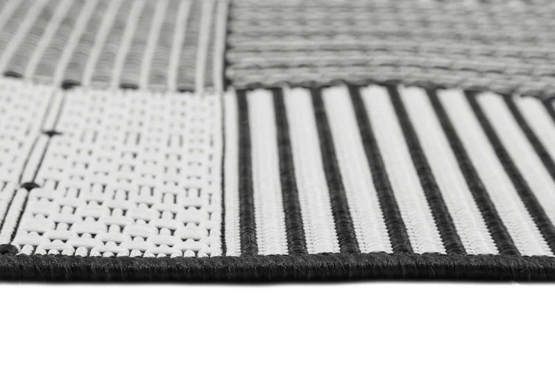 Esprit Teppich Weiß Schwarz In & Outdoor "Chester"
