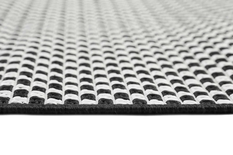 Esprit Teppich Schwarz Weiß In & Outdoor "Raccoon"