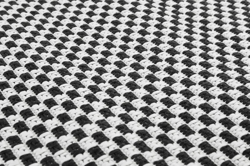 Esprit Teppich Schwarz Weiß In & Outdoor "Raccoon"
