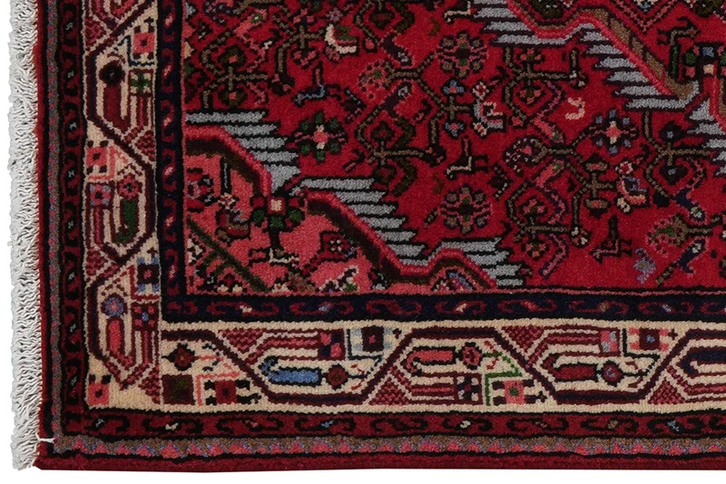 Assadabad · Handgeknüpft – Rot, 124x74 cm