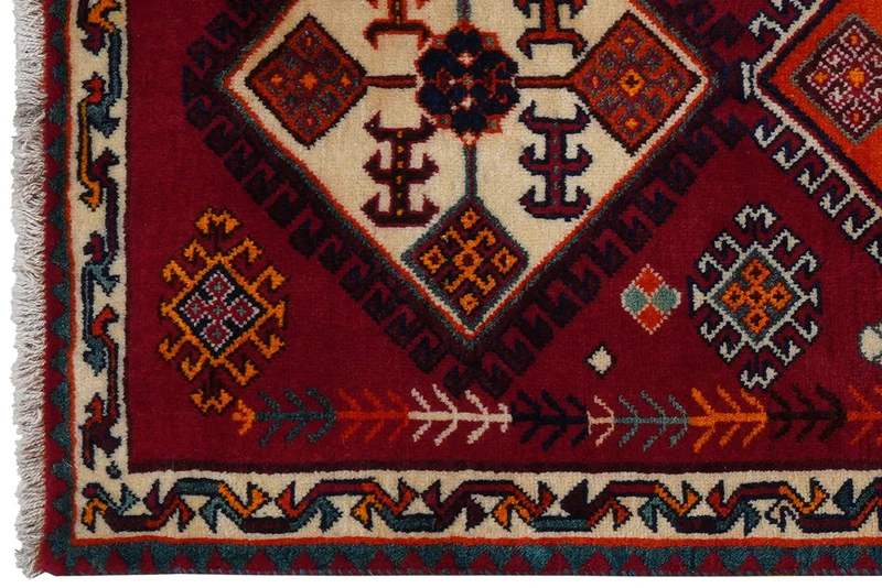 Gashgai · Handgeknüpft – Rot, 190x73 cm