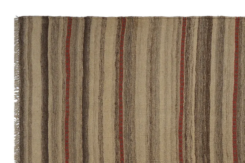 Kelim Gashgai · Handgewebt – Braun, 193x93 cm