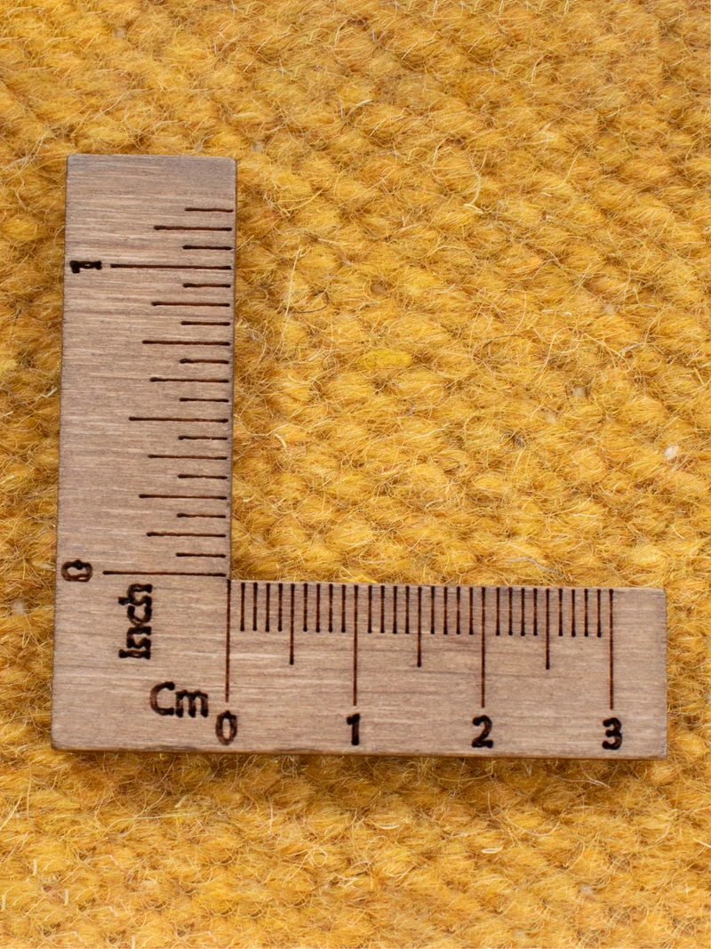 Kelim Modern Teppich 170x240cm - senfgelb