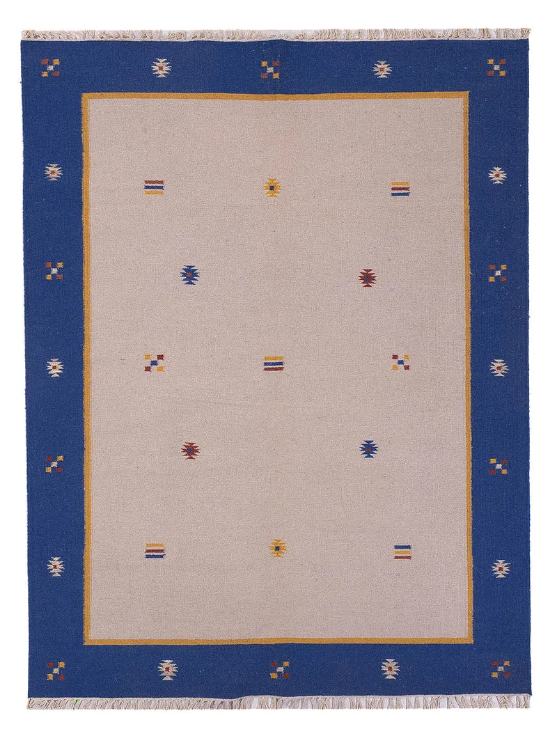 Kelim Modern Teppich 170x240cm - beige