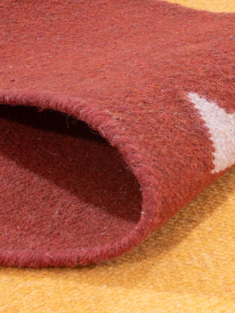 Kelim Modern Teppich 170x240cm - gold
