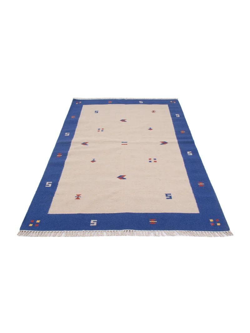 Kelim Modern Teppich 170x240cm - beige