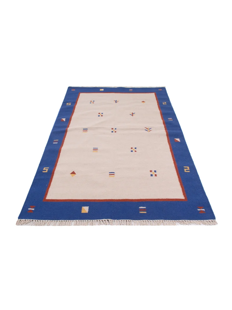 Kelim Modern Teppich 170x240cm - beige