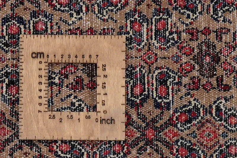 Senneh · Handgeknüpft – Beige, 144x119 cm