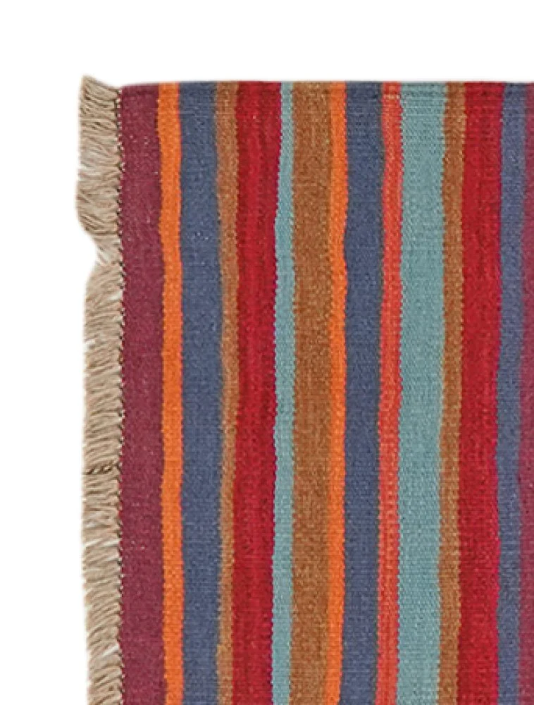 Kelim Gashgai · Handgewebt – Bunt, 190x61 cm