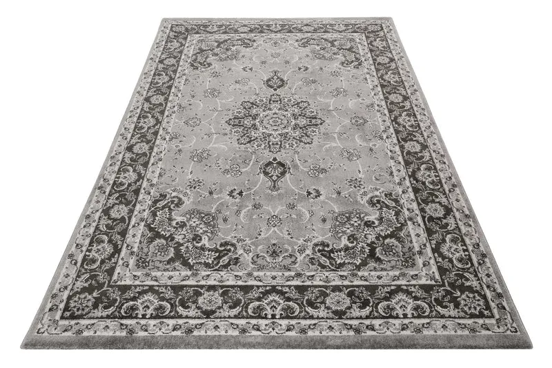 Teppich Grau Anthrazit Kurzflor "Bristol" WECONhome