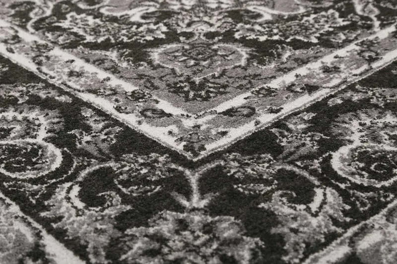 Teppich Grau Anthrazit Kurzflor "Bristol" WECONhome
