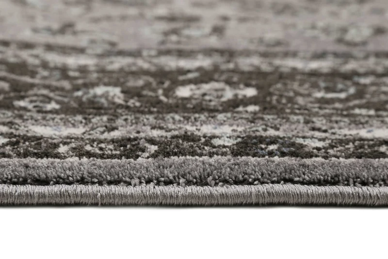 Teppich Grau Anthrazit Kurzflor "Oxford" WECONhome