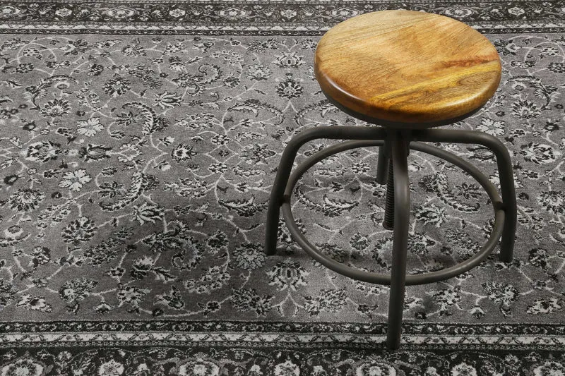 Teppich Grau Anthrazit Kurzflor "Oxford" WECONhome