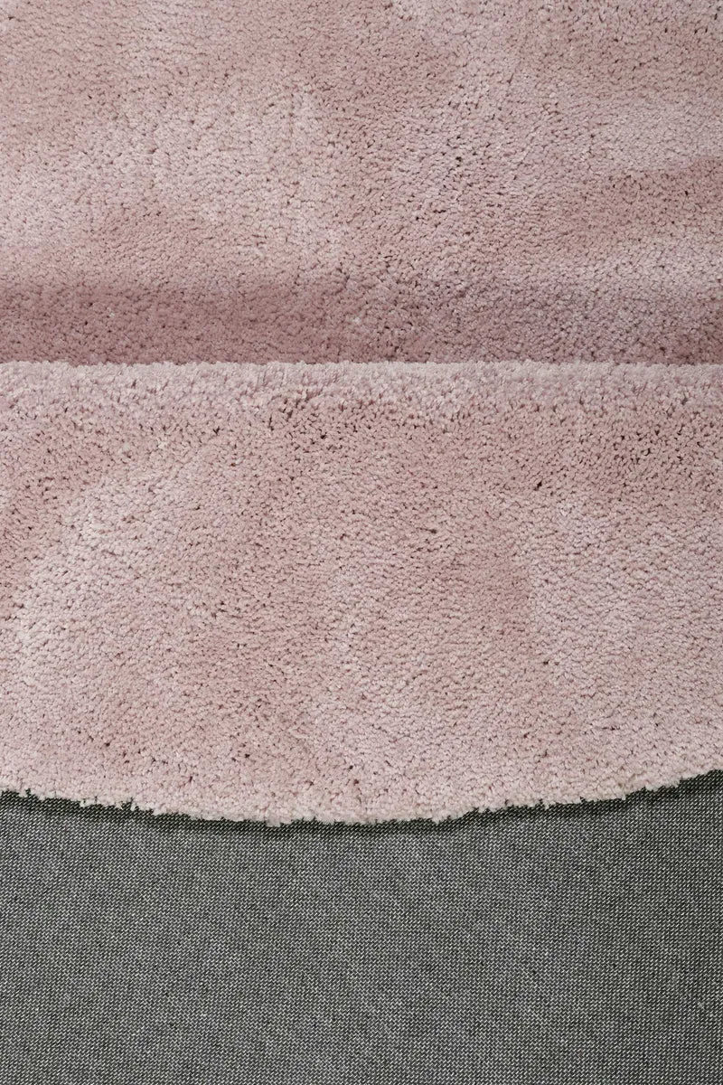 Esprit Teppich Rund Rosa Creme Hochflor "Relaxx"