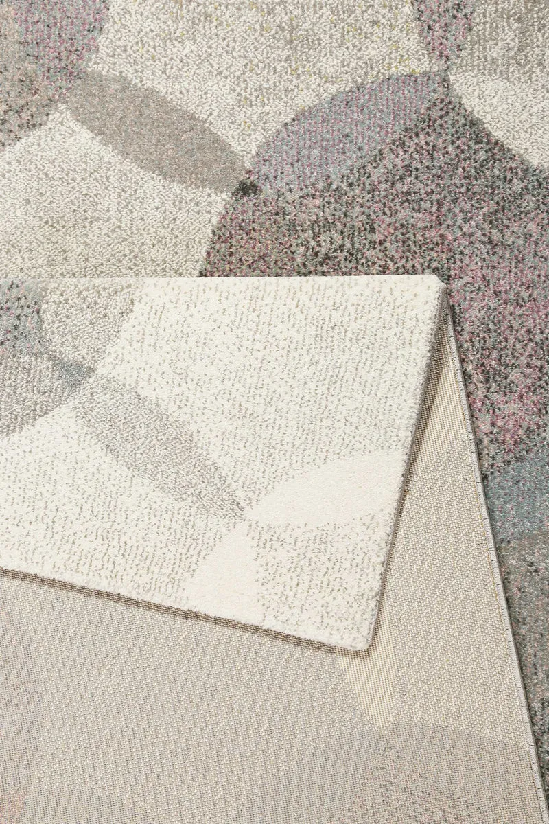 Esprit Teppich Grau Taupe Rosa "Modernina"