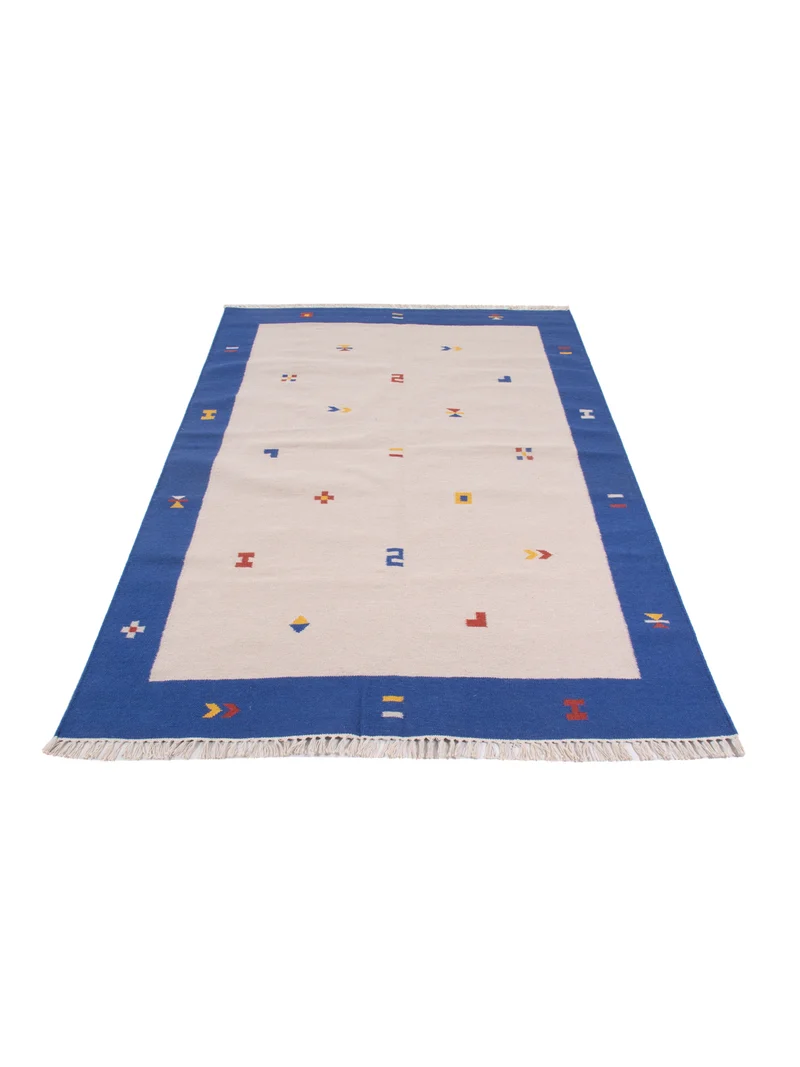 Kelim Modern Teppich 170x240cm - beige