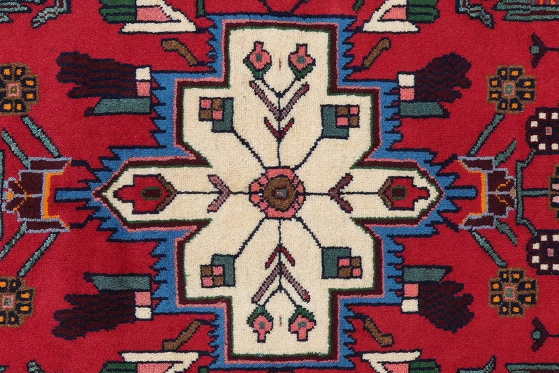 Toysarghan · Handgeknüpft – Blau, 217x137 cm