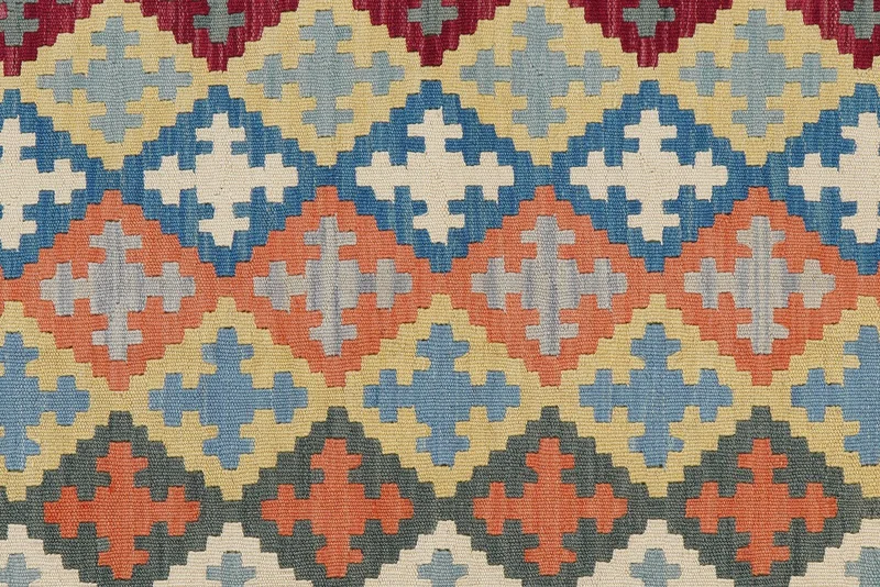 Kelim Gashgai · Handgewebt – Bunt, 178x128 cm