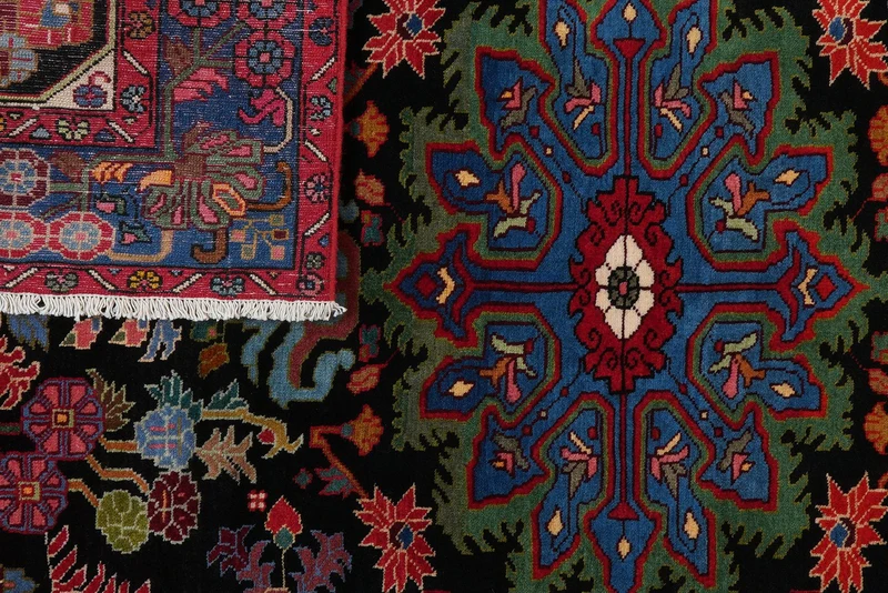 Nahavand · Handgeknüpft – Blau, 213x151 cm