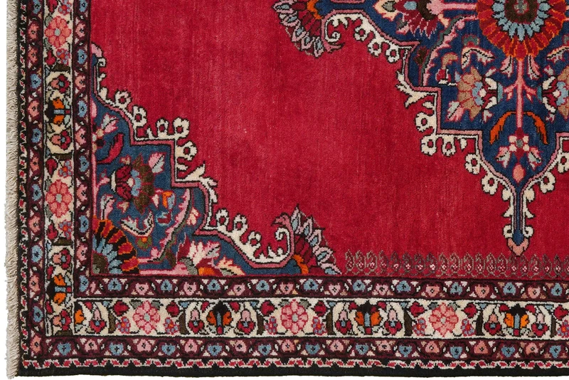 Roudbar · Handgeknüpft – Rot, 176x125 cm