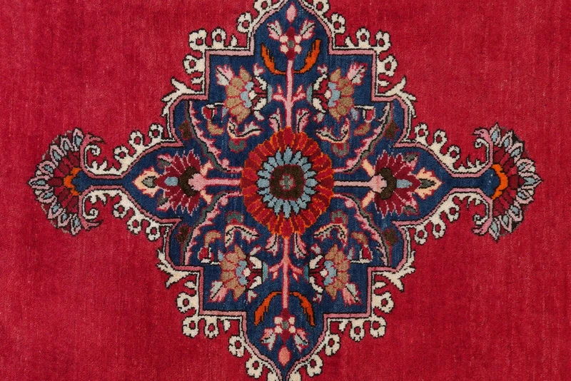 Roudbar · Handgeknüpft – Rot, 176x125 cm