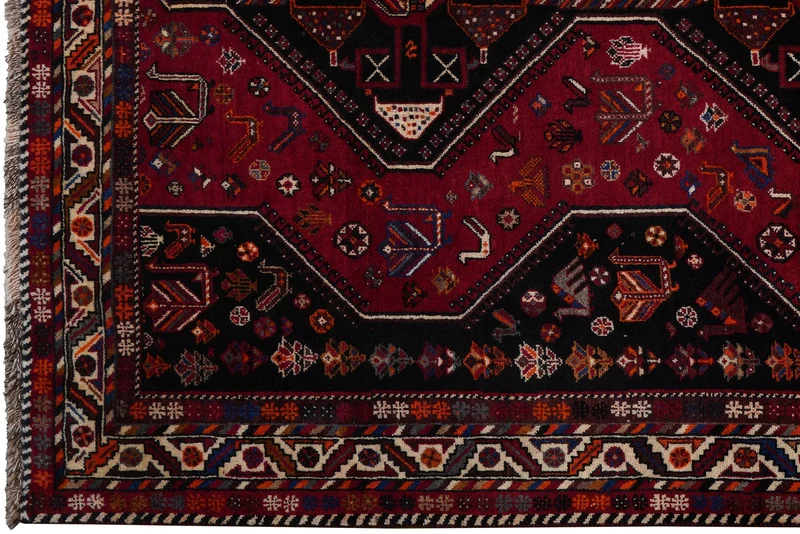 Gashgai · Handgeknüpft – Rot, 268x177 cm